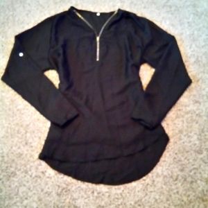 Women's black blouse3x